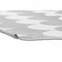 DKD Home Decor Alfombra Ondas 150x210x1 cm Surtido de 2
