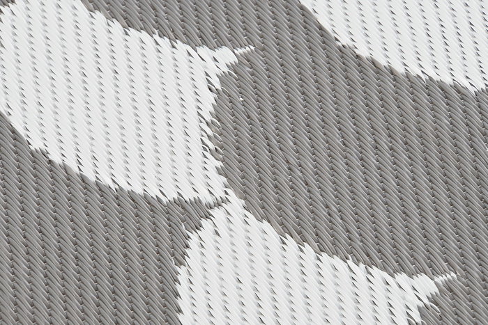 DKD Home Decor Alfombra Gris Blanco 210 x 150 cm (2 Unidades) Poliéster