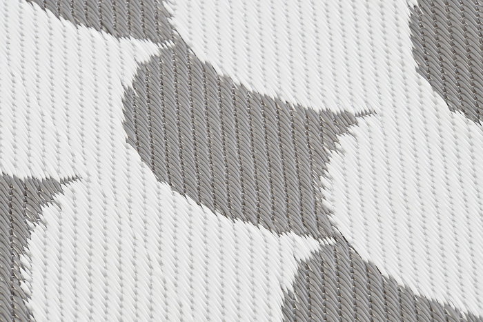 DKD Home Decor Alfombra Gris Blanco 210 x 150 cm (2 Unidades) Poliéster