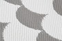 DKD Home Decor Alfombra Gris Blanco 210 x 150 cm (2 Unidades) Poliéster