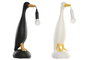 DKD Home Decor Lámpara de Sobremesa de Resina con Diseño de Pato, Surtido de 2 Unidades