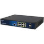 ALLNET ALL-SG8610PMJ Switch POE Gestionable 8 Puertos Gigabit + 2 Puertos SFP