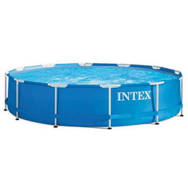 Intex Piscina Metal Frame Redonda 366x76cm Sin Depuradora
