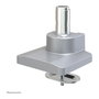 Newstar NEOMOUNTS NM-D775DXSILVER Brazo de monitor de escritorio, 2 pantallas 10-32 pulgadas (81,3 cm), soporte de gas, 8 kg, 100x100/75x75 mm, giro 360 grados, color plata