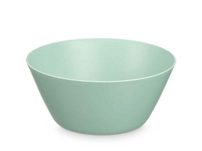 Leknes Bol Cónico Verde 3 L Plástico PP Apto Lavavajillas Dimensiones 24 cm x 10 cm x 24 cm (Set de 24)
