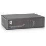 Level One FEP-0812 Switch Fast Ethernet 8 Puertos, 4 PoE Plus, 65W