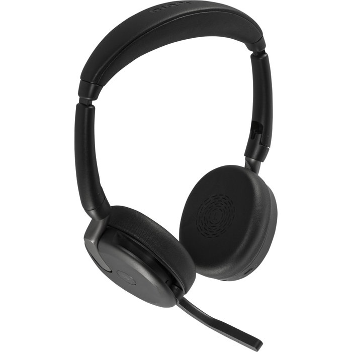 Jabra Evolve2 65 Flex MS Stereo Negro con Carga Inalámbrica y Adaptador USB-C Jabra Evolve2 65 Flex MS Stereo Negro con Carga Inalámbrica y Adaptador USB-C