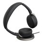 Jabra Evolve2 65 Flex MS Stereo Negro con Carga Inalámbrica y Adaptador USB-C