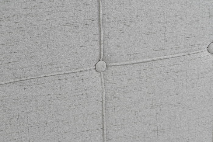 DKD Home Decor Cabecero de Cama Greige con Acabado Capitoné