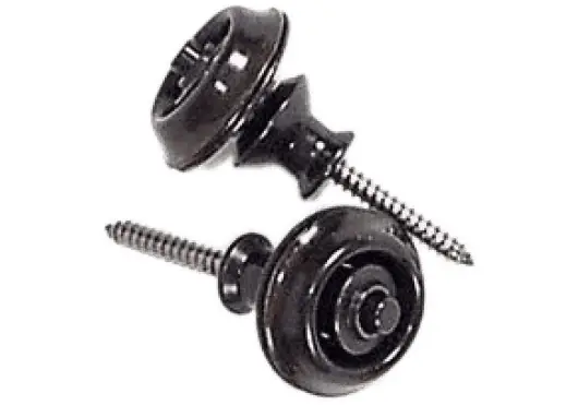 Dunlop Correa Botón Straplok Traditional - Negro Dunlop Correa Botón Straplok Traditional - Negro