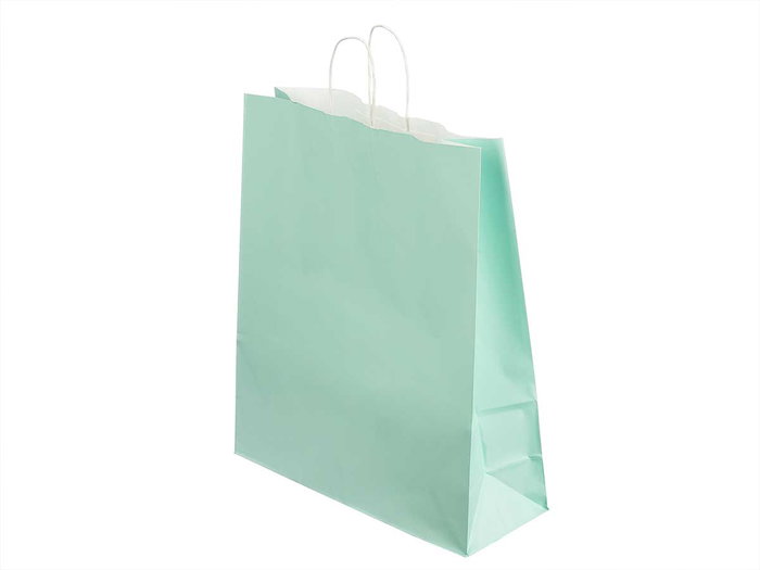Pincello Bolsa Papel Verde Menta 32x41 cm (Set de 100) Pincello Bolsa Papel Verde Menta 32x41 cm (Set de 100)
