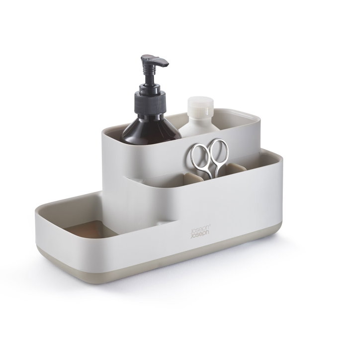Joseph Joseph EasyStore Matt Ecru Bathroom Storage Caddy