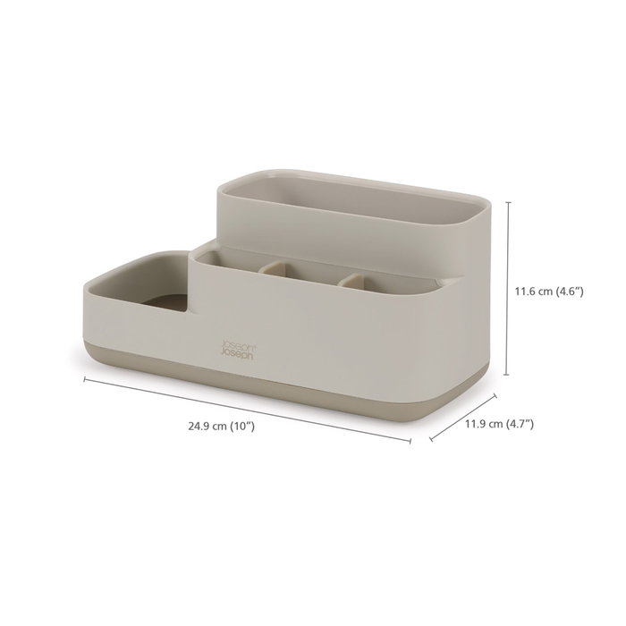 Joseph Joseph EasyStore Matt Ecru Bathroom Storage Caddy