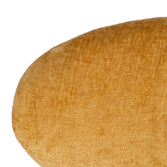 Sillón Giratorio Mostaza Tejido-Metal 78 X 84,50 X 104,50 cm Sillón Giratorio Mostaza Tejido-Metal 78 X 84,50 X 104,50 cm