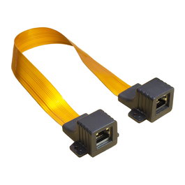 GoodConnections Cable de red RJ45 transparente 25cm
