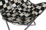 DKD Home Decor Sillón Colonial Marrón Oscuro Crema Piel y Hierro 70 x 90 x 70 cm