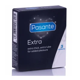 Pasante Pasante Extra preservativos extra gruesos 3 unidades