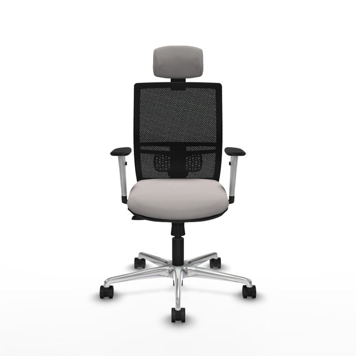 PIQUERAS Y CRESPO Silla de oficina Yunquera Sincro/Traslack Blanco/Negro PIQUERAS Y CRESPO Silla de oficina Yunquera Sincro/Traslack Blanco/Negro