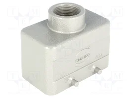 HARTING Carcasa para conectores HDC Han tamaño 10B PG16