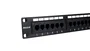 Phasak Panel de transferencia Cat. 6A UTP 24 puertos 1U Negro PU 2421