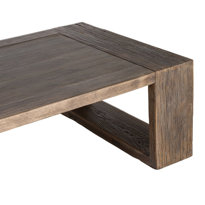 Mesa Centro Madera de Olmo Salón 160 X 80 X 43 cm