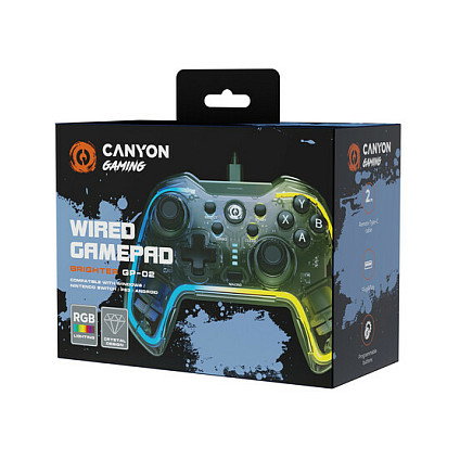 Canyon Brighter GP-02 Wired Crystal Gamepad