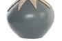DKD Home Decor Jarrón Bambú y Conchas 30x30x40 (Set de 2 piezas)
