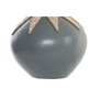 DKD Home Decor Jarrón Bambú y Conchas 30x30x40 (Set de 2 piezas)