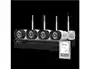 Nivian Kit CCTV Exterior Wifi 4 Cámaras Video Vigilancia, Sistema Grabación 16 Canales con Disco 1TB