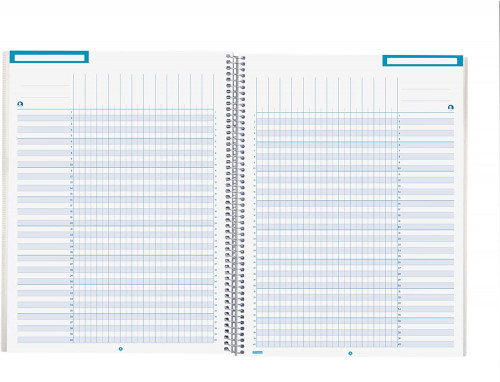 Finocam Cuaderno-Agenda del Docente Espiral 230x310mm Azul Finocam Cuaderno-Agenda del Docente Espiral 230x310mm Azul