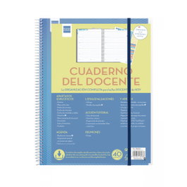 Finocam Cuaderno-agenda del Docente 230x310mm Azul