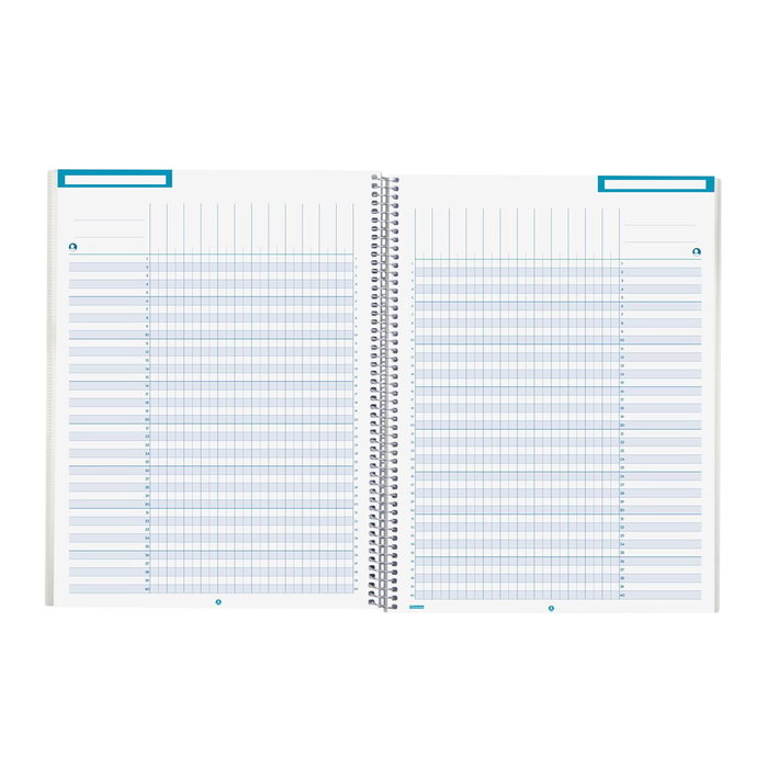 Finocam Cuaderno-Agenda del Docente Espiral 230x310mm Azul Finocam Cuaderno-Agenda del Docente Espiral 230x310mm Azul