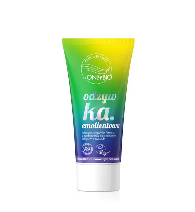 OnlyBio Hair Balance Emollient Acondicionador de cabello reacondicionado, 50 ml