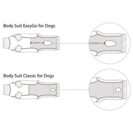 Kruuse Body Suit Postquirúrgico para Perro, Talla XL (63 cm), 1 Unidad