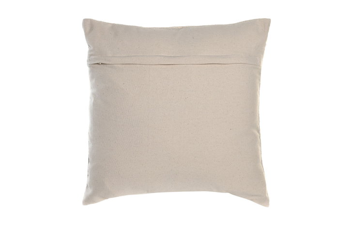 DKD Home Decor Set de 2 Cojines de Algodón Multicolor 45x15x45 cm