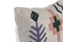 DKD Home Decor Set de 2 Cojines de Algodón Multicolor 45x15x45 cm