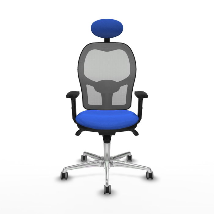 PIQUERAS Y CRESPO Silla de oficina Jorquera Azul y Gris PIQUERAS Y CRESPO Silla de oficina Jorquera Azul y Gris