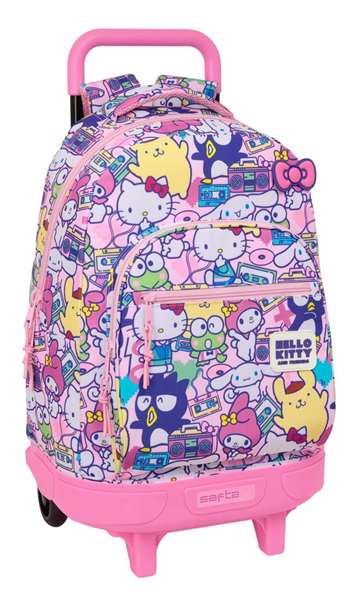 Safta Mochila Grande Con Ruedas Compact Extraible 33x45x22cm - Para Viajes y Escuela Safta Mochila Grande Con Ruedas Compact Extraible 33x45x22cm - Para Viajes y Escuela