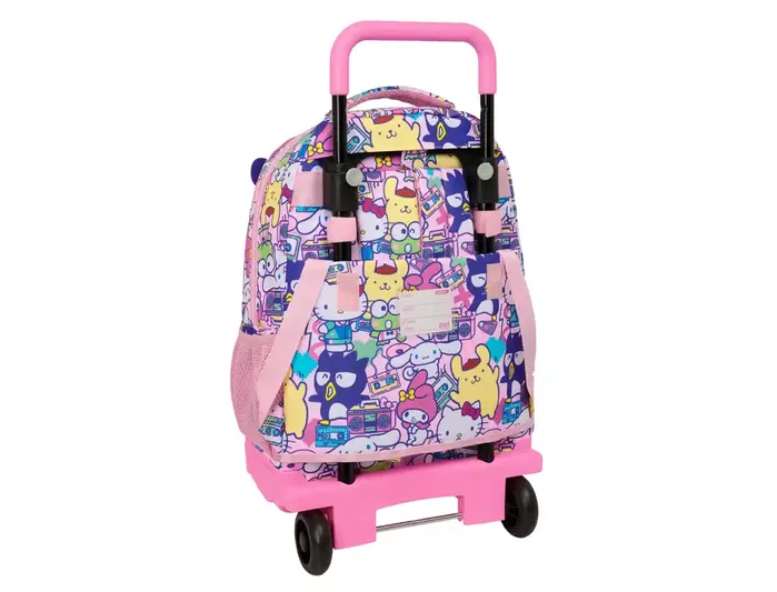 Safta Mochila Grande con Ruedas Hello Kitty & Friends Extraíble Safta Mochila Grande con Ruedas Hello Kitty & Friends Extraíble