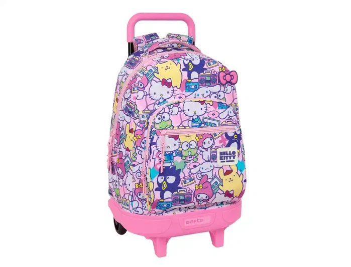 Safta Mochila Grande con Ruedas Hello Kitty & Friends Extraíble Safta Mochila Grande con Ruedas Hello Kitty & Friends Extraíble