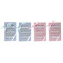DKD Home Decor Set de 7 Baberos de Algodón Catalan Surtido de 4