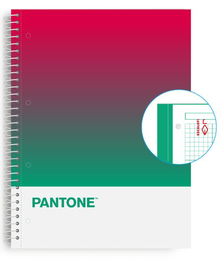Bloc Escolofi Notebook Pantone Together A4 80H Cuadric.5X5 90G Sustainability (Set de 5)