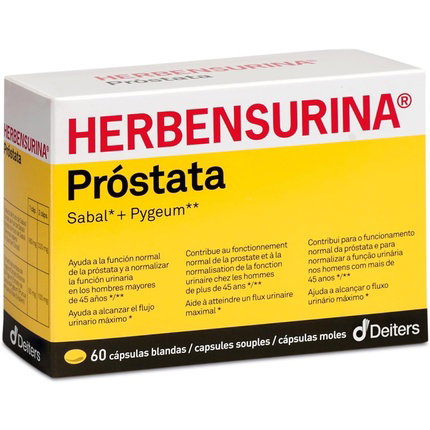 DEITERS Herbensurina Prostata 60 cápsulas