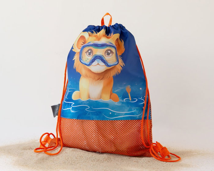 KioKids Bolsa de Playa/Mochila Safari Fun Niños Naranja Polyester 5L +0 meses 2.5kg KioKids Bolsa de Playa/Mochila Safari Fun Niños Naranja Polyester 5L +0 meses 2.5kg
