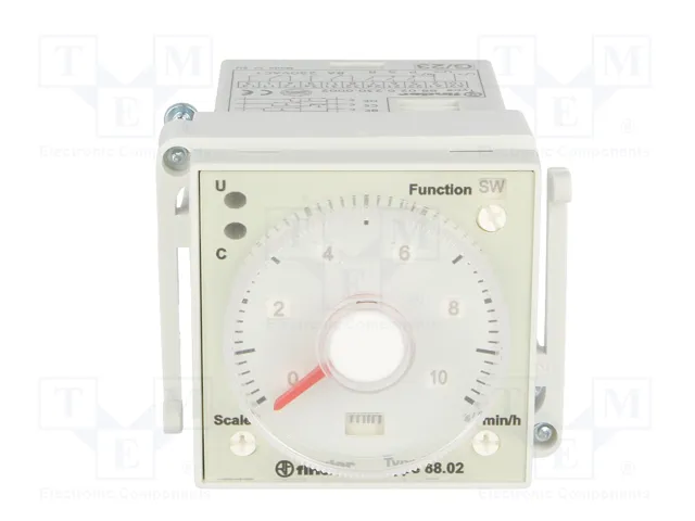 FINDER Relé de tiempo Serie 88, DPDT, 24-230V AC/DC FINDER Relé de tiempo Serie 88, DPDT, 24-230V AC/DC