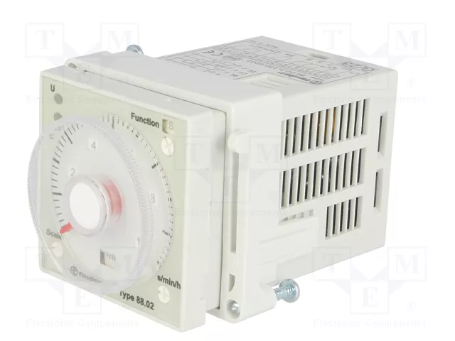 FINDER Relé de tiempo Serie 88, DPDT, 24-230V AC/DC FINDER Relé de tiempo Serie 88, DPDT, 24-230V AC/DC