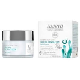 LAVERA Hydro Sensation Crema Gel Algas-Hialuronico 50Ml - Hidratación efectiva para rellenar arrugas y una tez radiante