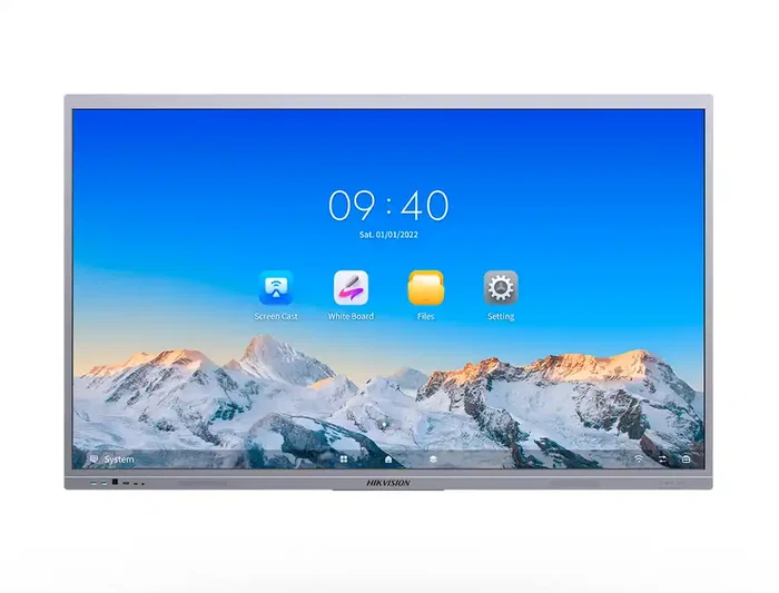 86-inch 4k interactive display