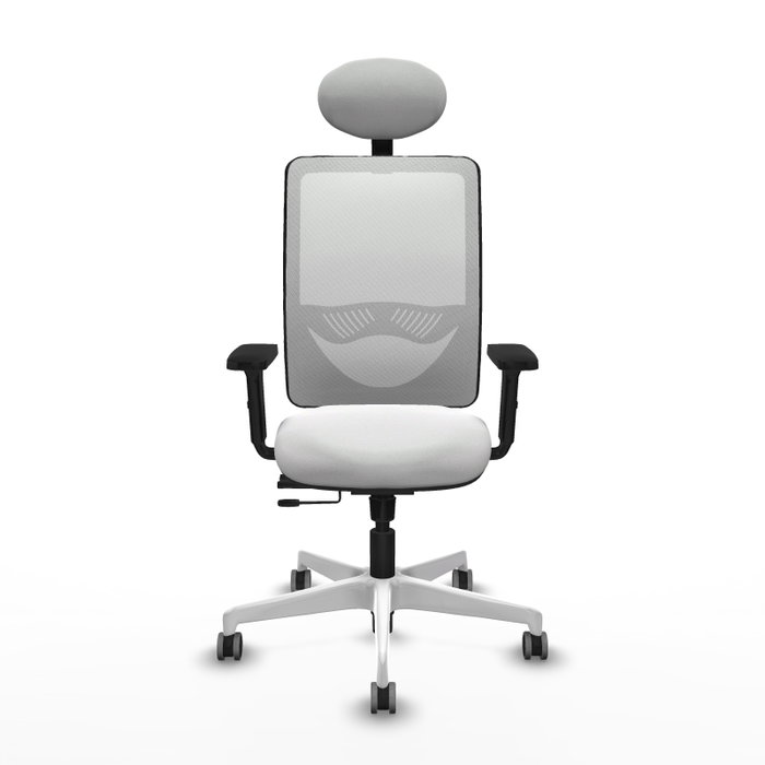 PIQUERAS Y CRESPO Silla de oficina Zulema Blanca con mecanismo Sincro/Traslack PIQUERAS Y CRESPO Silla de oficina Zulema Blanca con mecanismo Sincro/Traslack