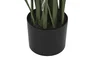 DKD Home Decor Planta Ave del Paraíso Verde y Blanco en Maceta de Cemento